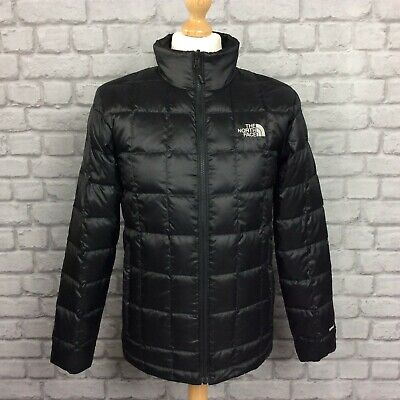 THE North Face Da Uomo UK S Nero Kabru Down Jacket Coat Inverno verso il basso prezzo consigliato £ 170 CS