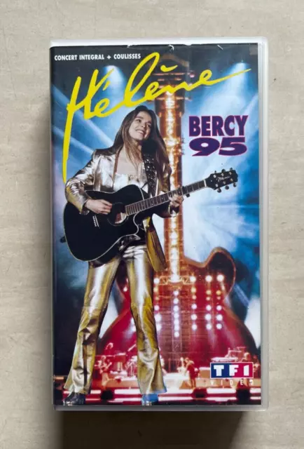 Helene Rolles K7 Video Vhs Stereo Live Bercy 95 Concert Integral + Coulisses Ab