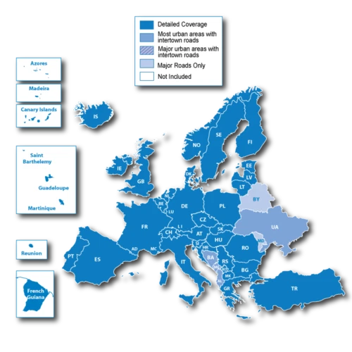 2024 WHOLE EUROPE map for COMPATIBLE Garmin GPS, Read List Compatible