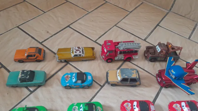 Disney Pixar Lot De 20 Voitures Cars De Course Lot 13 3