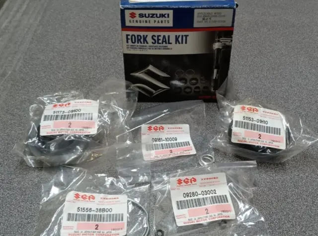 08-10 Suzuki Gsxr600 Gsx-R600 Gsxr 600 Factory/Oem Fork Seal Kit 51150-01820