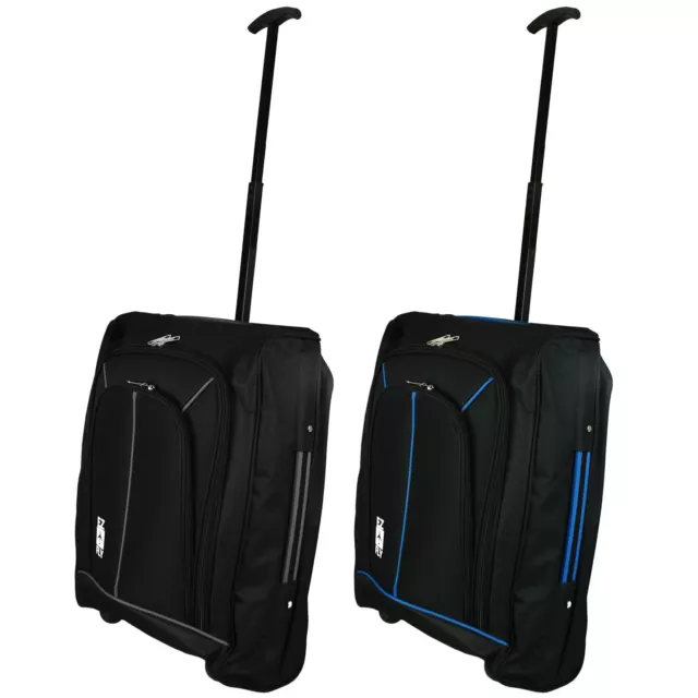 Travel Flight Cabin Bag Wheeled Hand Luggage Trolley Case