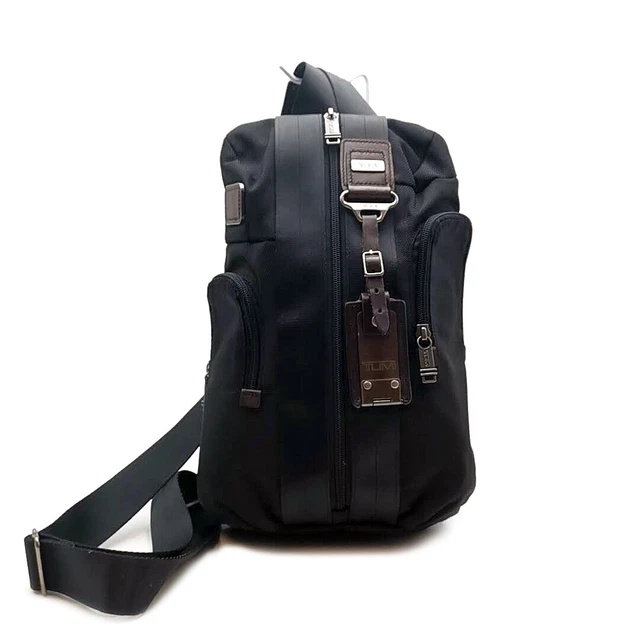 Tumi Body Bag Sling 22318Hkh Alpha Bravo Monterey Black Mens