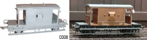 Dapol C038-20 Toneladas Br Artículos Freno Furgoneta - 00 Calibre De Plástico De