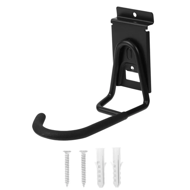 Ihomepark Crochet Mural Vélo Garage – Lot De 4 Supports Robustes Anti-Dérapants 100 Kg