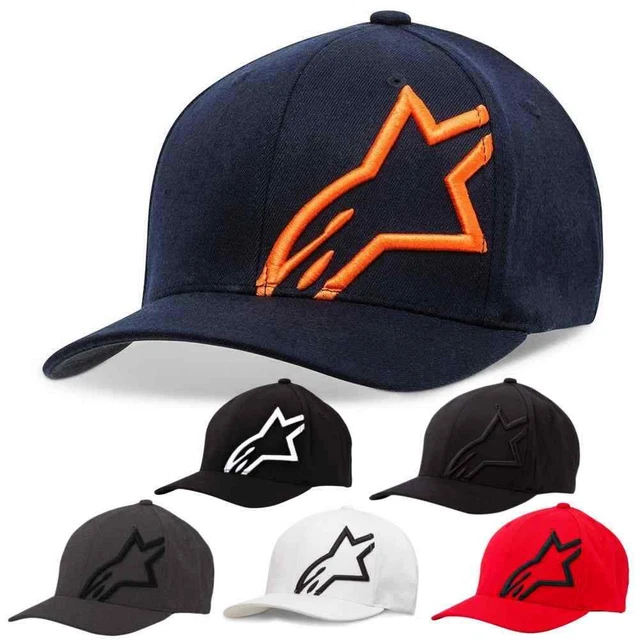 Alpinestars Racing Corp Shift 2 Mens Flexfit Fitted Casual Cap MX - Hats