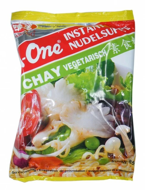 A-One [10x 85g] zuppa di pasta istantanea [vegetariano]