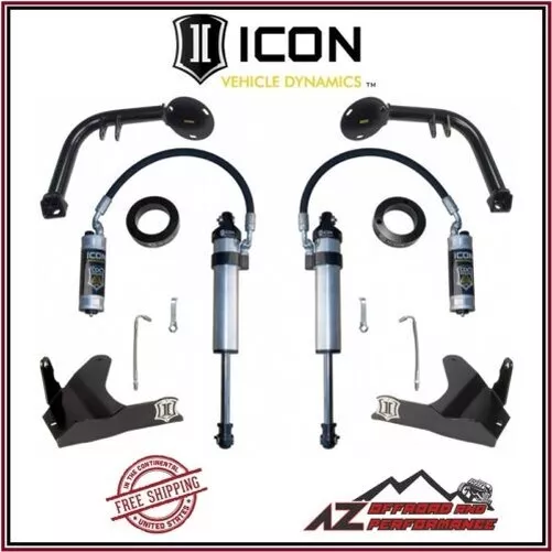 Icon S2 Secondaire Choc Système Stage 2 Pour 05-21 Toyota TACOMA 03-09 4Runner