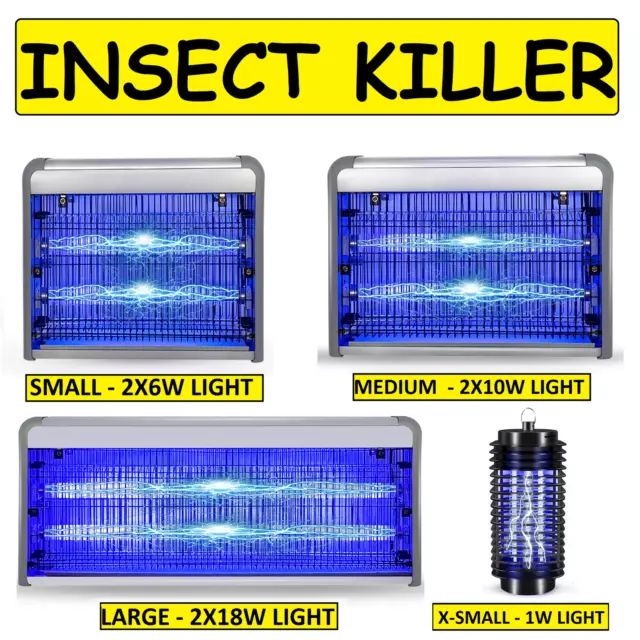 Electrical Insect Killer Indoor Home Fly Bee Trap Catcher Bug Mosquito Zapper