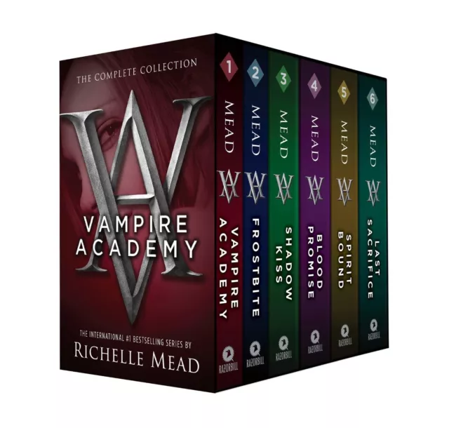 Vampire Academy Series By Richelle Mead 6 Books Set - Ages 12-16 - Paperback