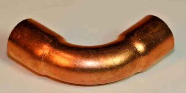 Copper Elbow, For 7/8" O.D. Lines Long Radius Refrigeration, A/C, HVAC Grade