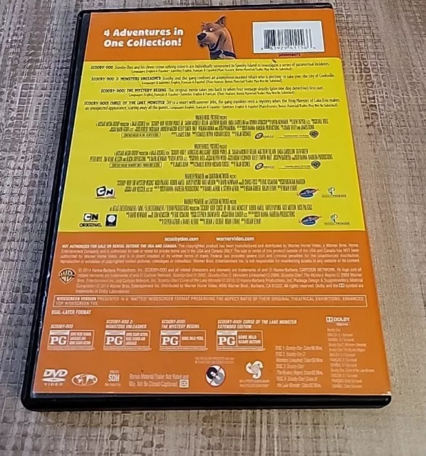 4 Film Favorites: Scooby-Doo (Live Action), DVD 2