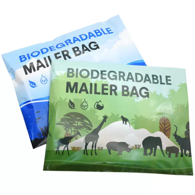 100% Biodegradable Eco Mailer Bags Self Seal Strong Designer Mailing Envelope