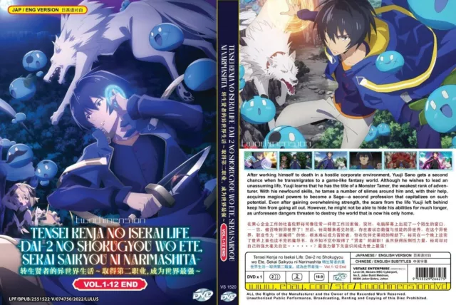 English dubbed of Benriya Saitou-san,Isekai Ni Iku (1-12End) Anime DVD Free  Ship