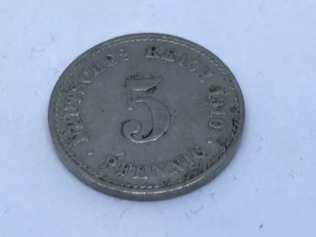 5 Pfennig Deutsches Reich 1910