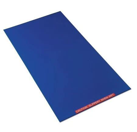Condor 6Gre2 Blue Tacky Mat Base, 20" W X 47" L, 5.0Mm Thick