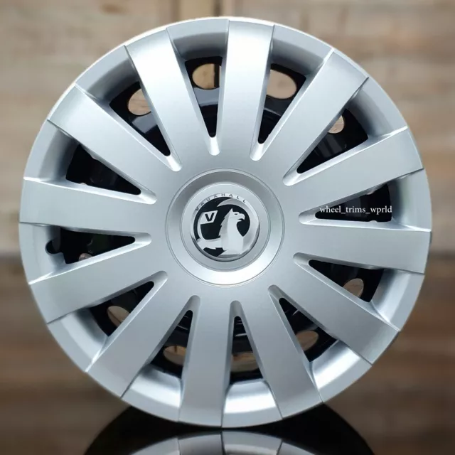 Full Set  16" wheel trims to fit Vauxhall Vivaro  Silver ( NOT FOR MOVANO)