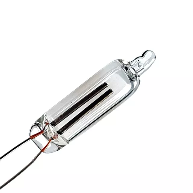 [2pcs]Neon lamp 240V 6x22mm (Long Length) NE-2H+120K series resistor-UK-ref:LA93