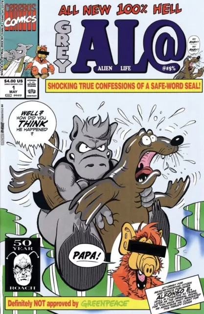 Alien Life @#$- #1 • Aardvark-Vanaheim | Alf 48 Tribute | Controversial Cover