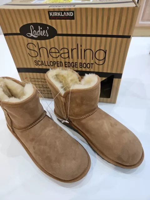 Kirkland women's shearling boots sales