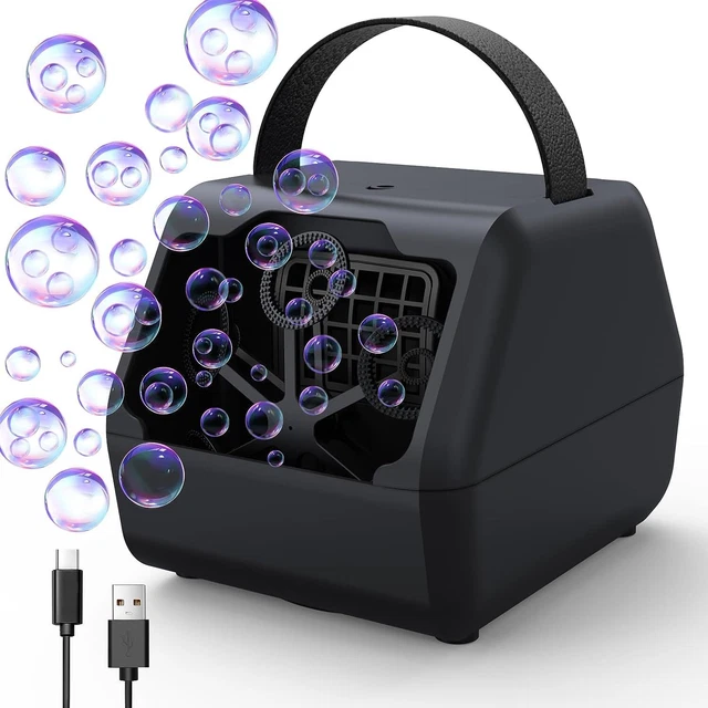 Panamalar Bubble Machine, Professional Automatic Bubble Maker Toy for Kids, 1000
