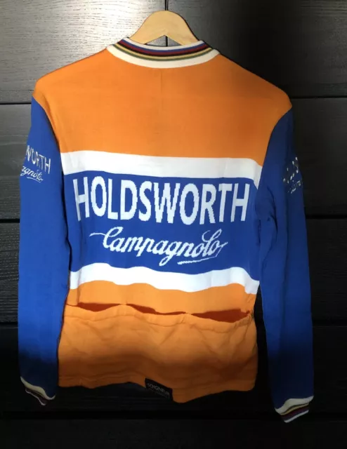 Holdsworth Campagnolo Soigneur 100% Merino wool cycling  jersey size  M 2