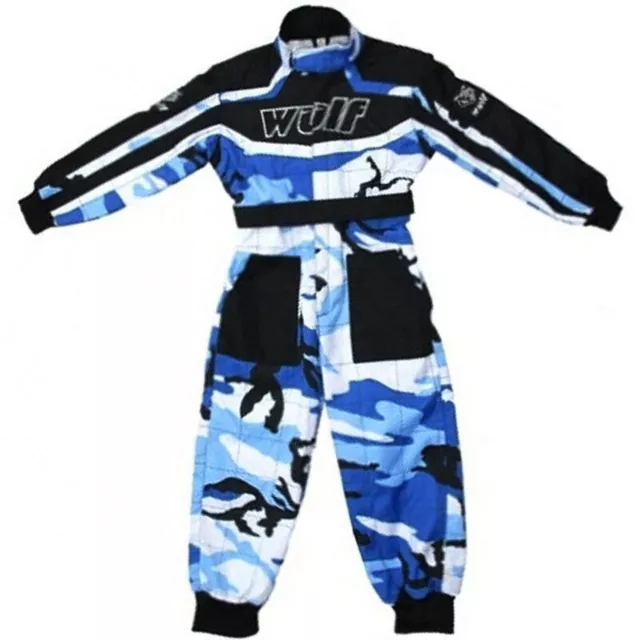 Wulfsport Kids Motocross Motorbike Kart Race Suit Cub MX Off Road Junior Goggle