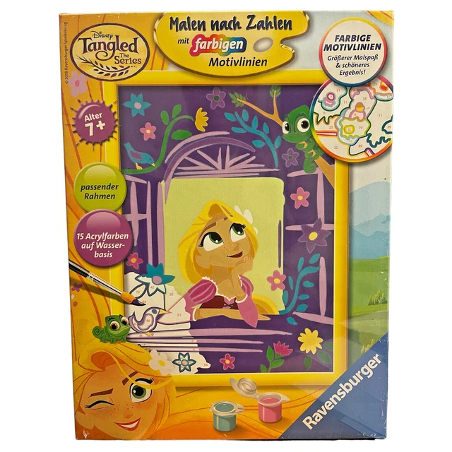 Malen Nach Zahlen Malbuch Disney Rapunzel Ravensburger Kreativset Ab 7 Jahren