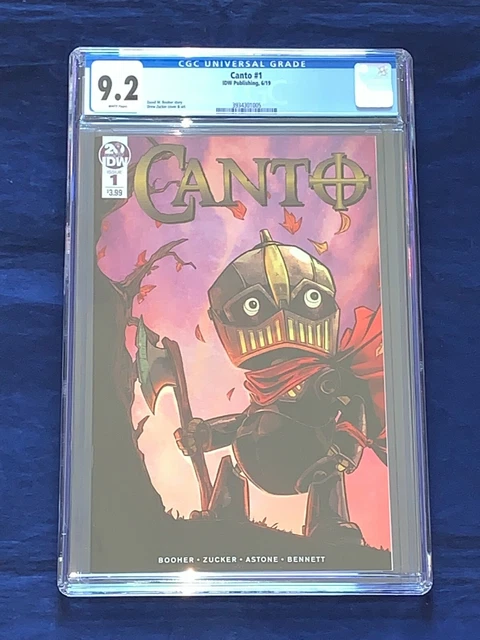 Canto #1 CGC 9.2 NM- 1st Print IDW 2019