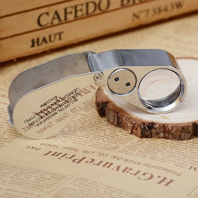 Piezas premium duraderas de alta calidad accesorios portátiles lupa lente joyería vidrio