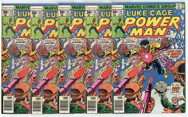 Power Man #44 (10 copies)  avg. VF/NM 9.0  Marvel  1977  No Reserve