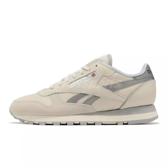 Reebok Classic Leather 1983 Vintage Beige Pure Grey Men Casual Shoes 100074341 2