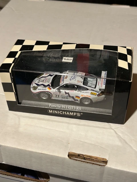 Minichamps 1/43 – Porsche 911 GT3 R Le Mans 2001 N°79 – Occasion Boîte