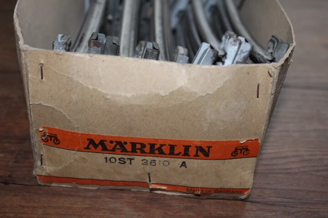 10 Märklin Schienen 3610a 12er Kreis  Spur 0  Modellbahn