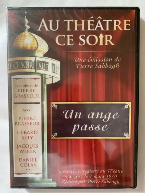 Un ange passe - Au théâtre ce soir/ DVD, NEUF SOUS BLISTER