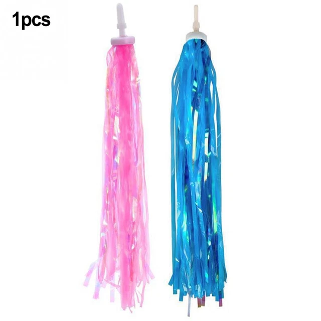 Coloré Enfants Bicyclette Scooter Handlebars-Streamers Sparkle Gland de Ruban