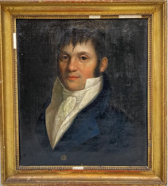 tableau ancien portrait