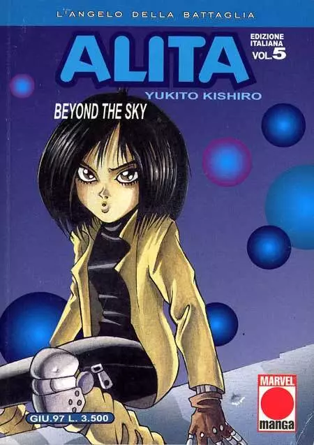 (S106) Manga Shonen - Alita #5 l'angelo della battaglia - di Yukito Kishiro -...