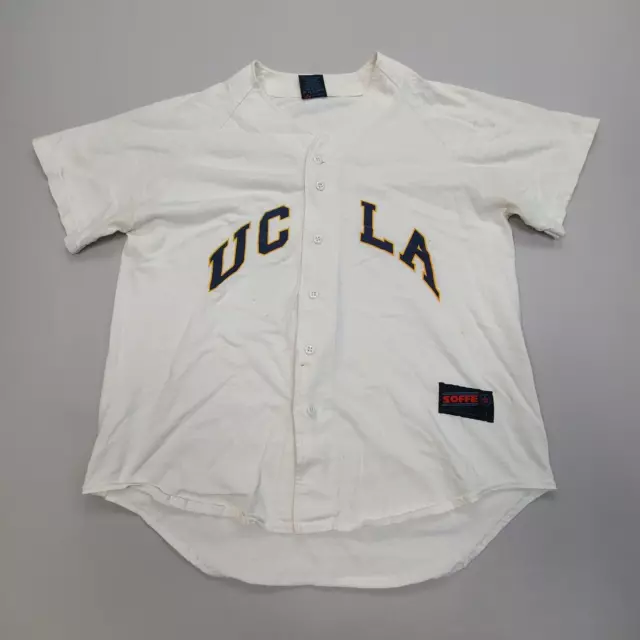 VINTAGE UCLA JERSEY Adult Large White College Baseball Made In USA