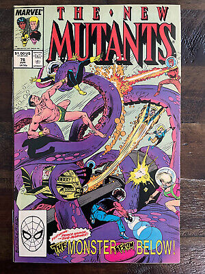 The New Mutants #76 Vol 1 Marvel Comics 1989 VF/NM