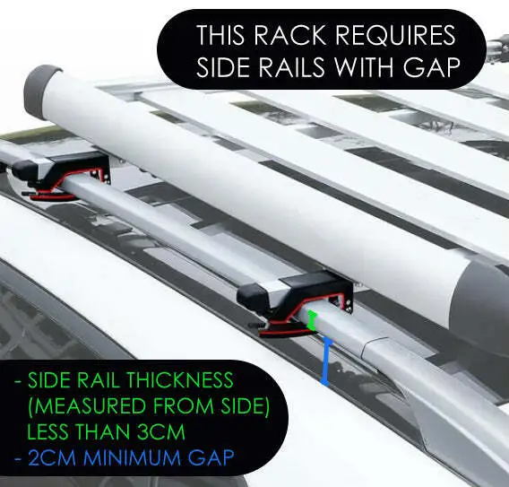 Elora Car Roof Rack Platform Luggage Carrier Vehicle Cargo Tray 160x100cm Silver 3