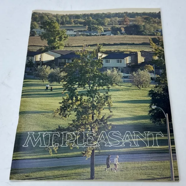 Vintage Mt Pleasant Michigan Travel Tourism Magazine American Security Bank