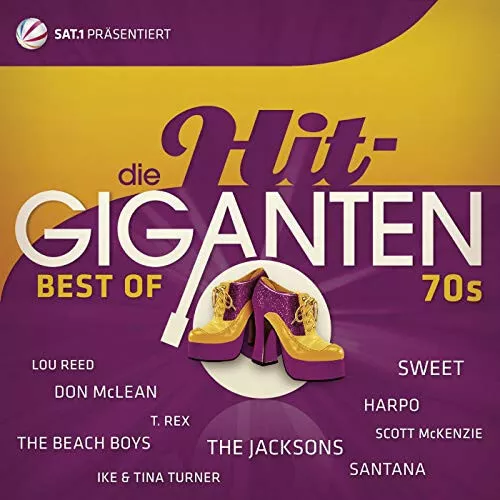 Die Hit-Giganten (Best Of 70s) 3 CD Album - "SAT.1 Präsentiert"