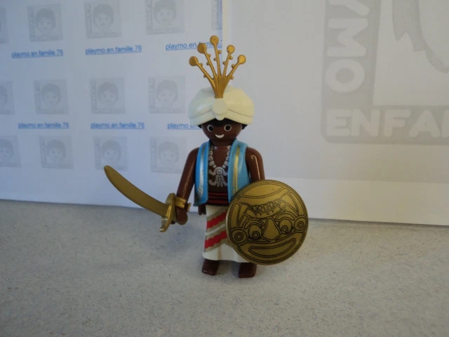 Set Playmobil Vintage Cirque 3834 De 1995 - Fakir, Sultan, Génie - Occasion, Bon état