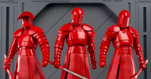 Bandai S.H.Figuarts Star Wars The Last Jedi Elite Praetorian Guard Complete Set