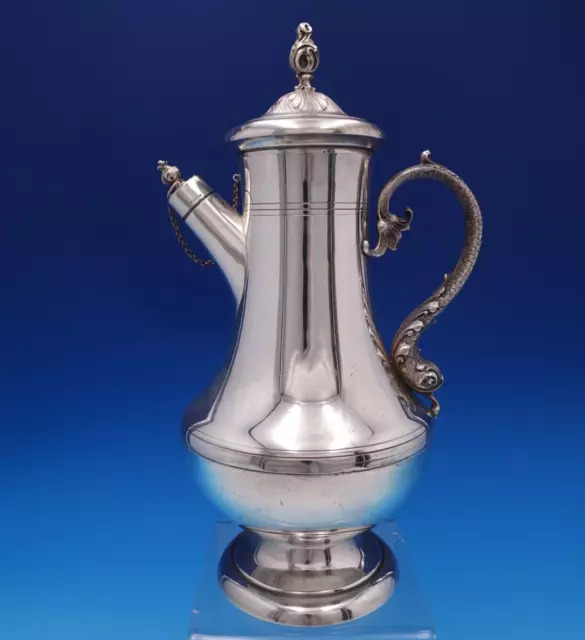 Redlich and Co Sterling Silver Cocktail Shaker Pitcher 3-D Dolphin Handle #7525