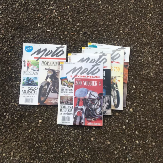 Lot de revues sur la moto (LVM /moto légende) / Magazines