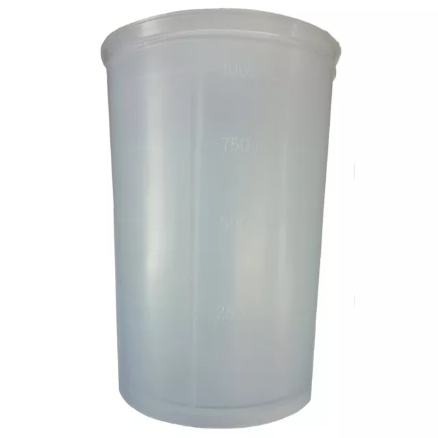 POT PLASTIQUE 1 Litre POUR PISTOLET GEL COAT VENTURY