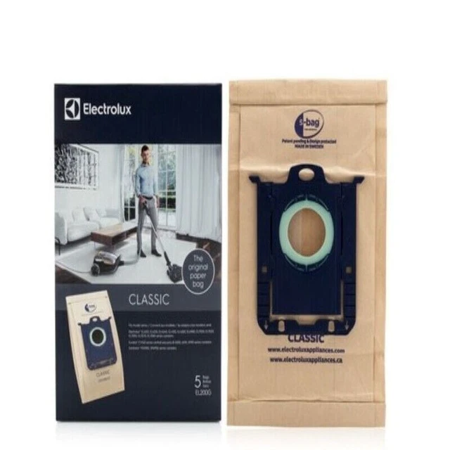 Electrolux S-Bag Classic Paper Vacuum Bag, 5-PACK