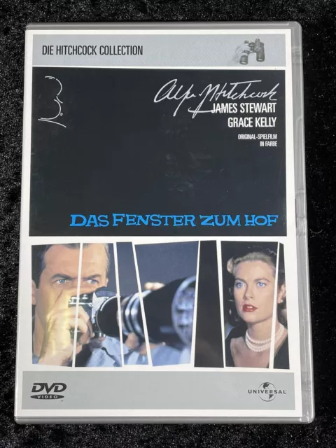 DVD Film Das Fenster zum Hof  James Stewart Grace Kelly  Alfred Hitchcock JF38